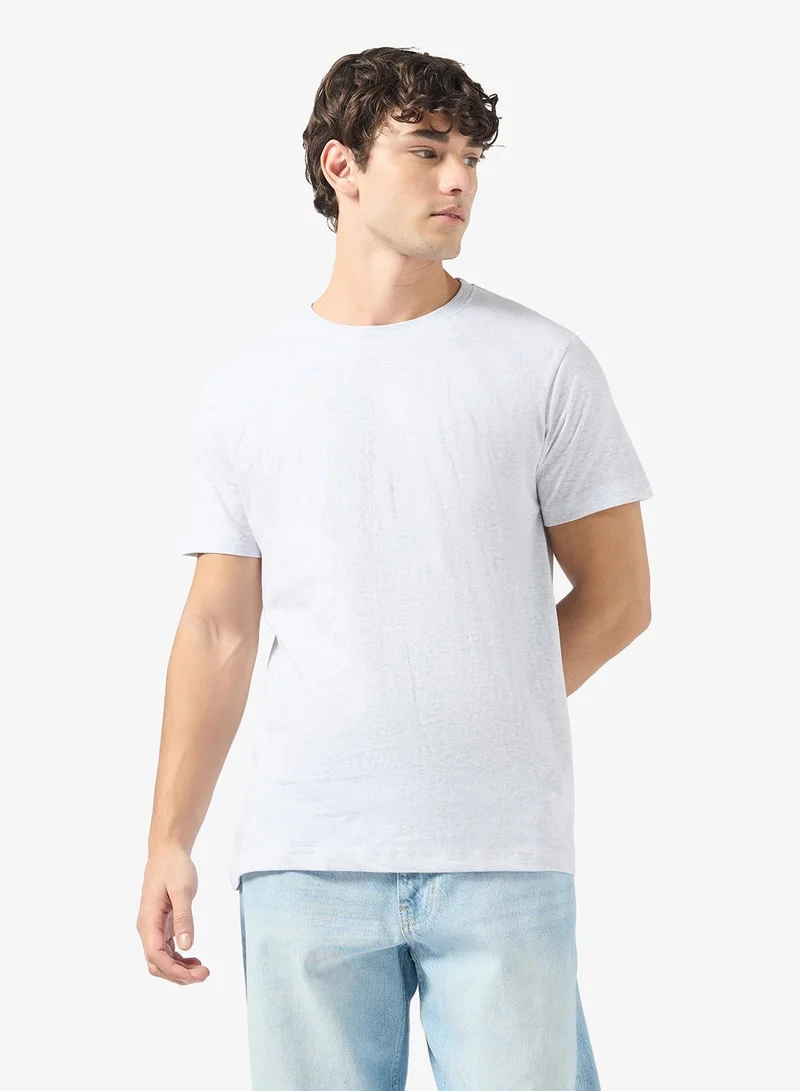 Seventy Five Basics Pack of 3 Round Neck T-Shirt